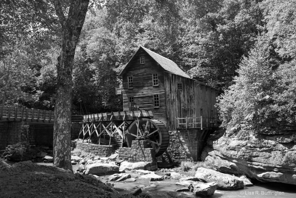 Glade Creek Grist Mill 3 - ID: 15230507 © Lisa R. Buffington