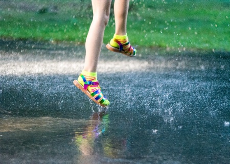 Dancing in the rain