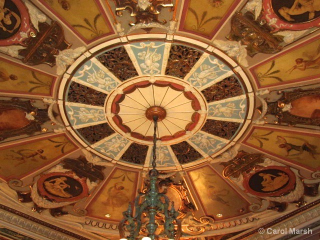 Ceiling at L.A. Biltmore Hotel