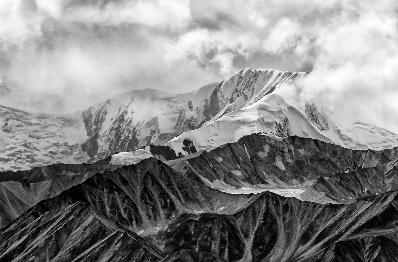 Storm Clouds Over the Alaska Range