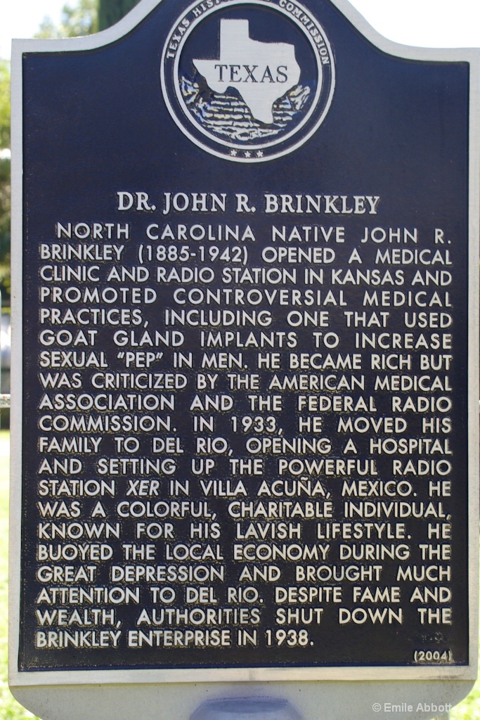 Dr. John R. Brinkley