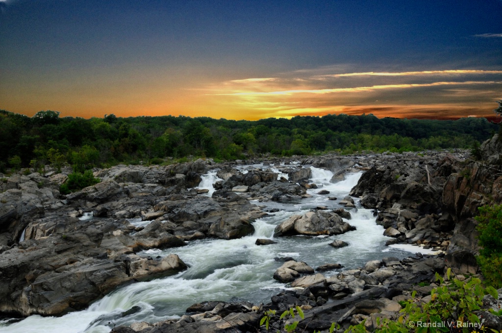 Great Falls at Sunset