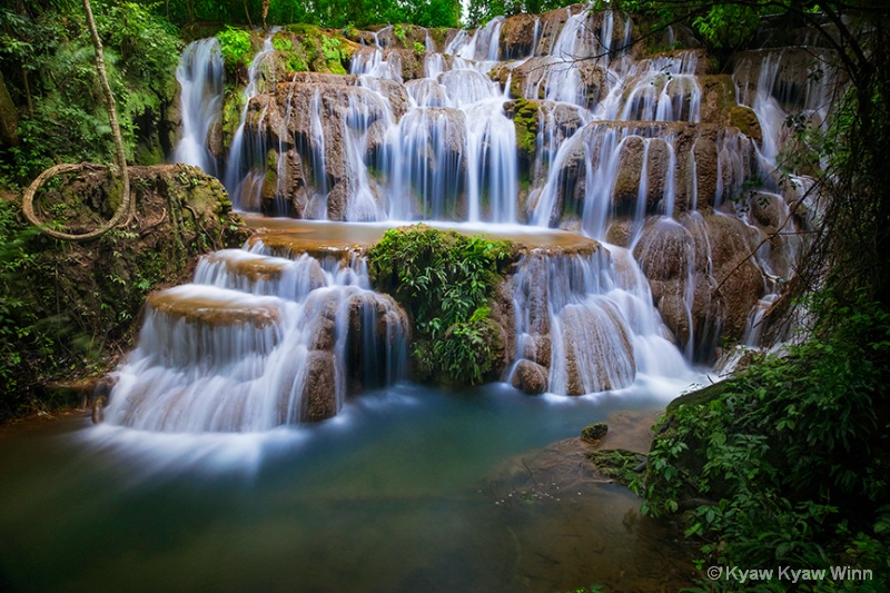 Taw Kyal Waterfall from Shan State