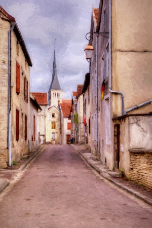 Rue Victor Hugo - Mussy Sue Seine - France