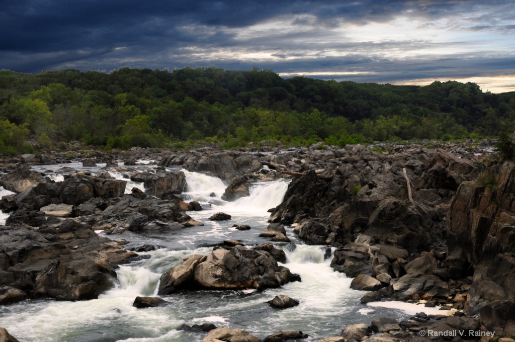 Rushing Water of Great Falls 