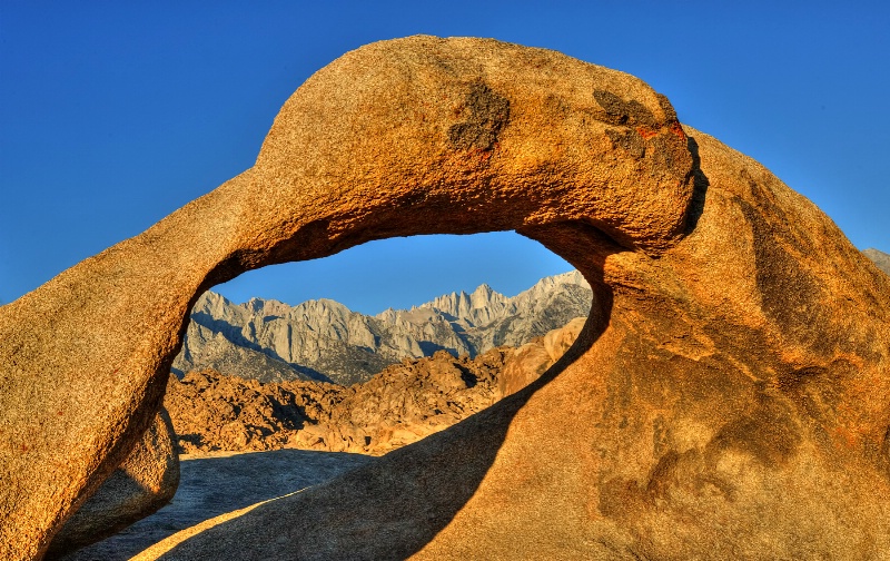 Mt. Whitney through Arch