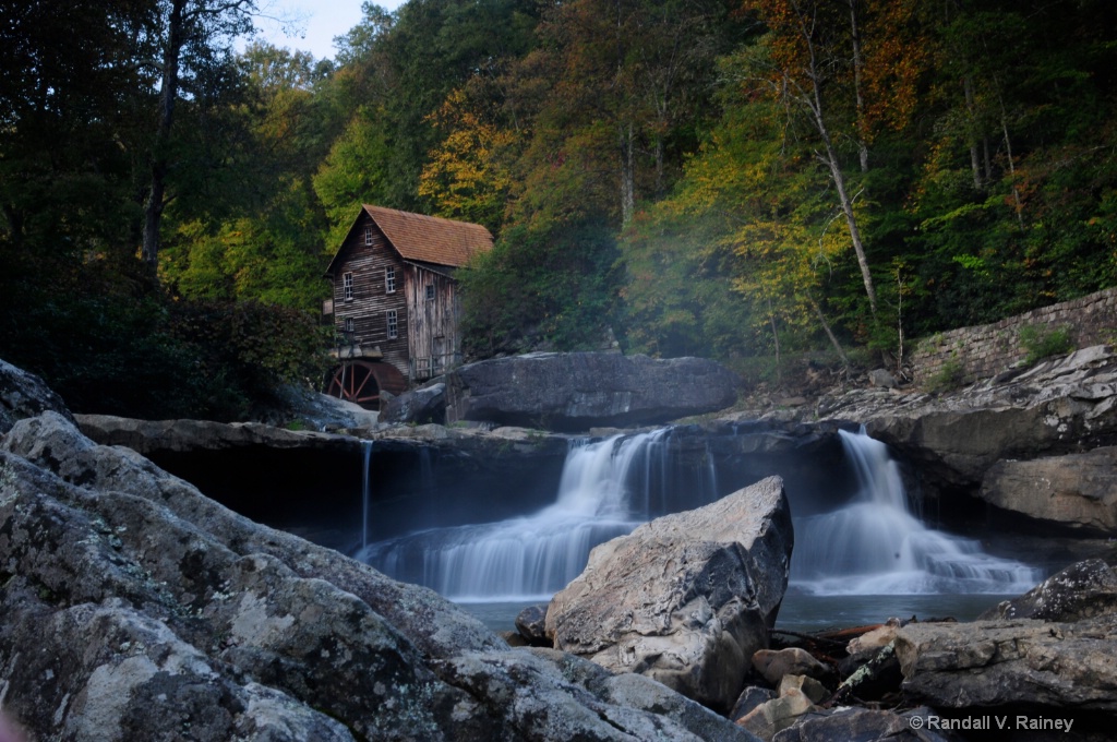 Morning Mist at Glades Creek Grist Mill