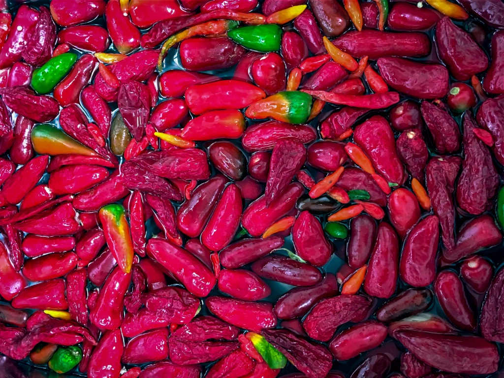 Washing my peppers