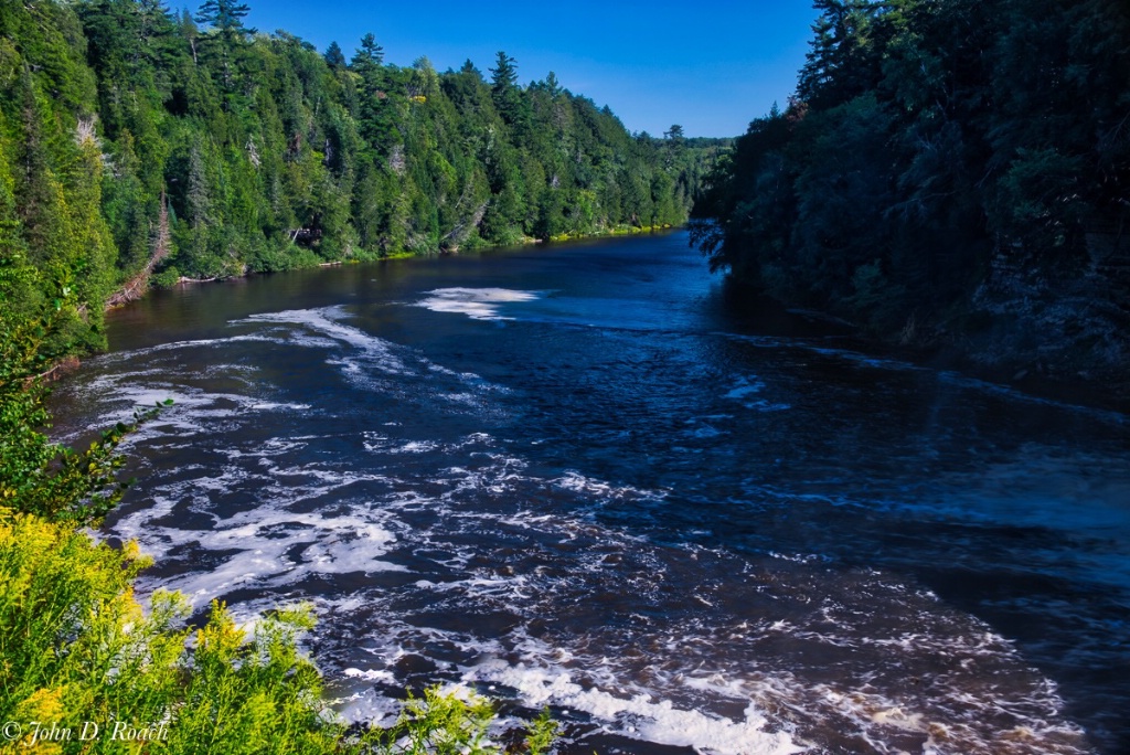 Tahquamenon River - Downstream of Fall