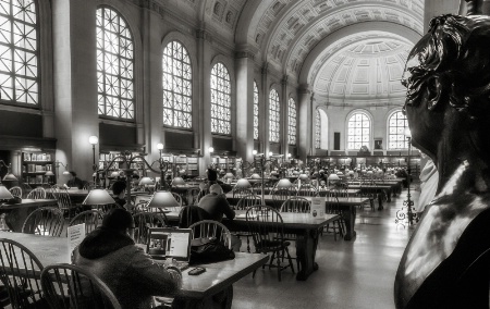 Bates Reading Room, Boston Public library