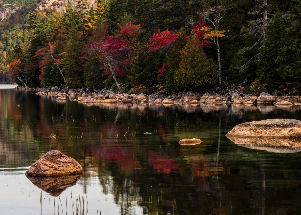 Morning at Jordan Pond