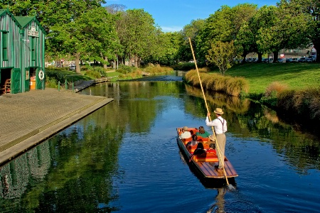 Punting on the Avon