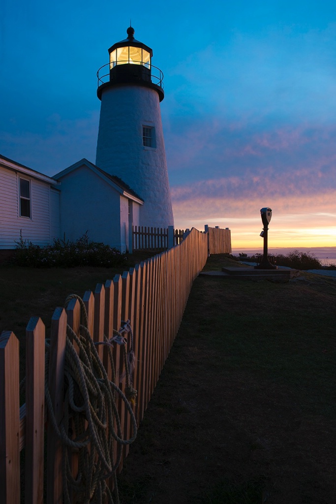 Pemaquid Point Lighthouse dawn
