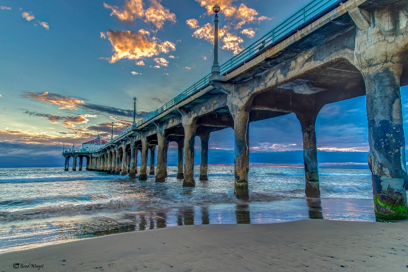 Pier Reflections