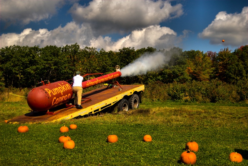 The Great Pumpkin Cannon