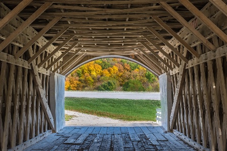 View Through The Bridge
