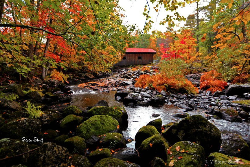 Autumn Covered Bridge