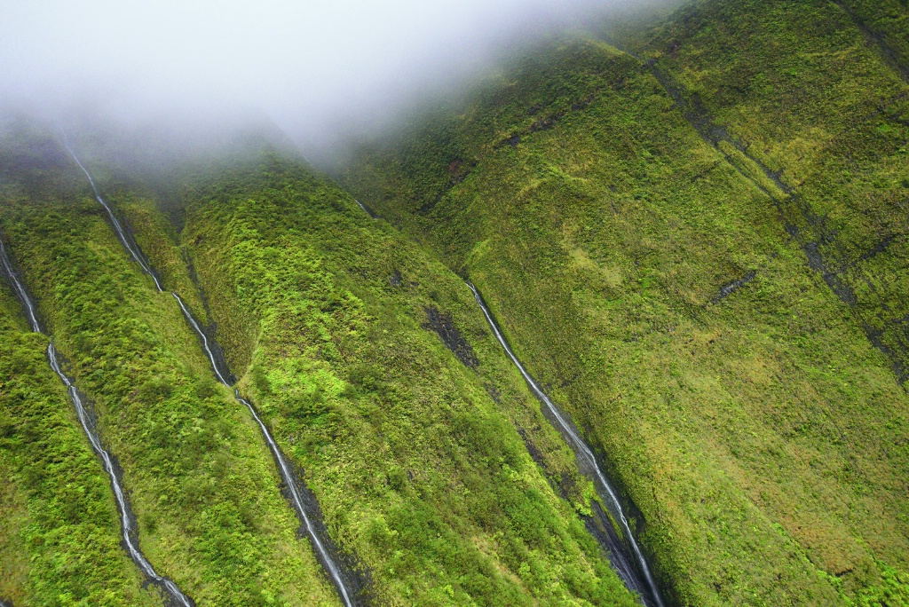 Cloud Fed Waterfalls