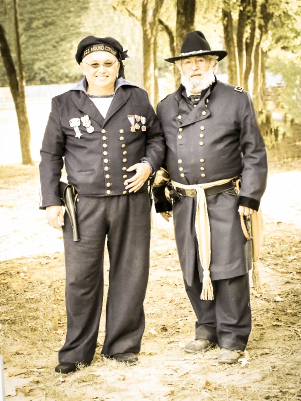 Civil War General & Sailor 