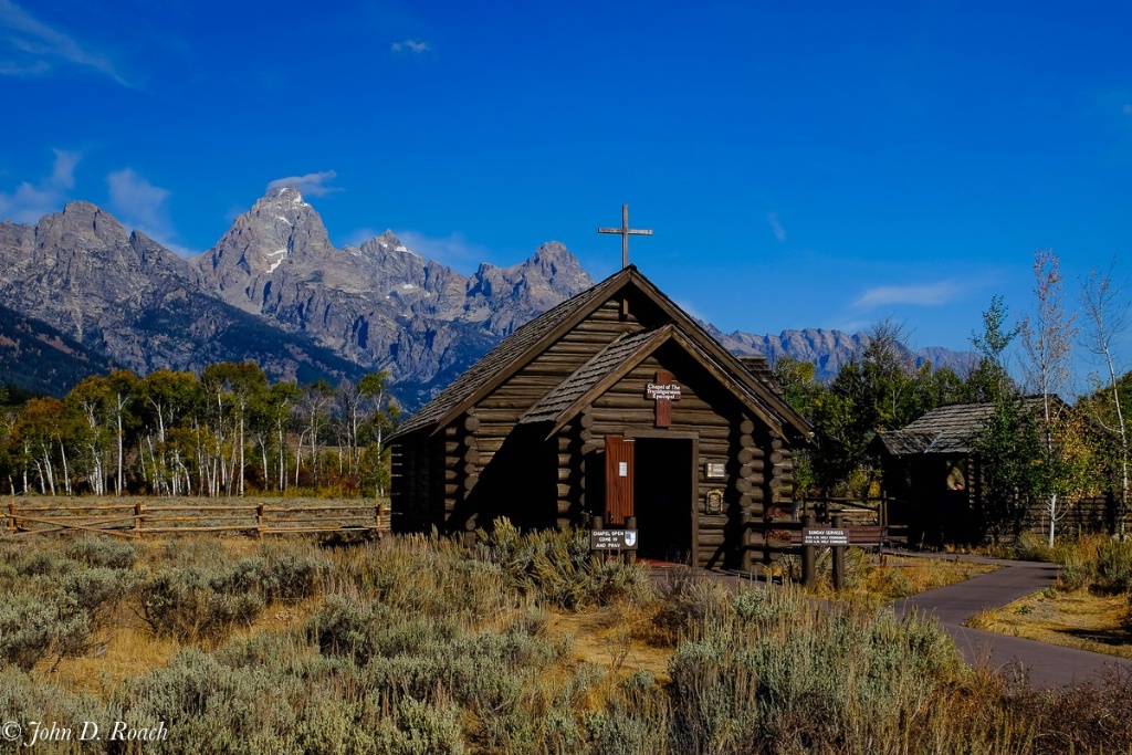 Chapel of the Transfiguration - Tetons - ID: 15268563 © John D. Roach