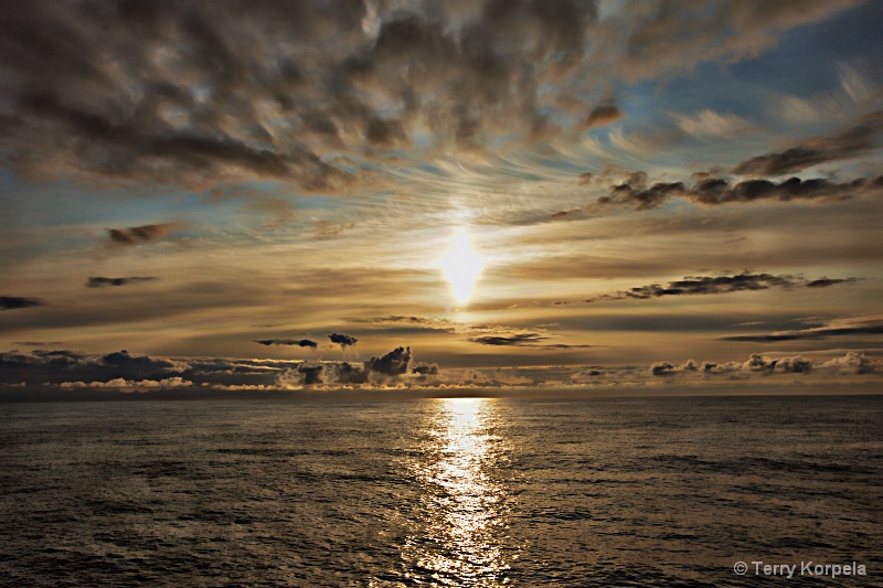 Caribbean Sunset - ID: 15272592 © Terry Korpela