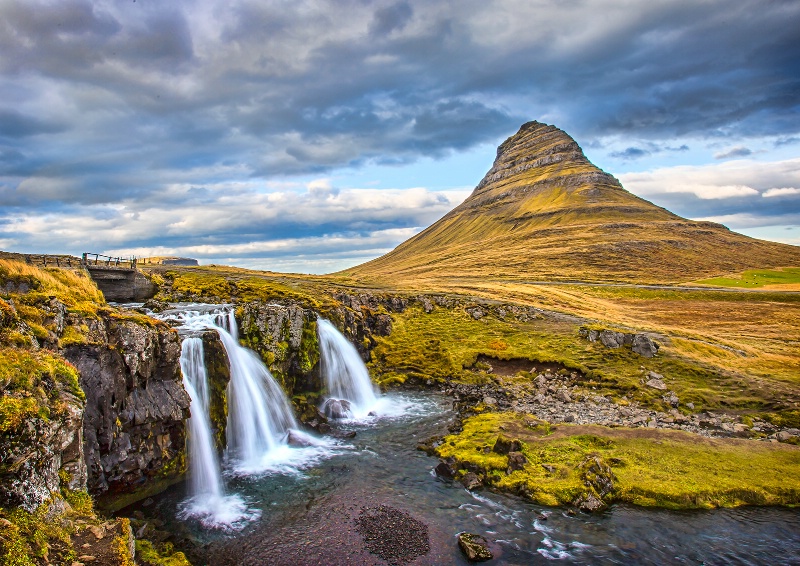 Kirkjufell and Falls  