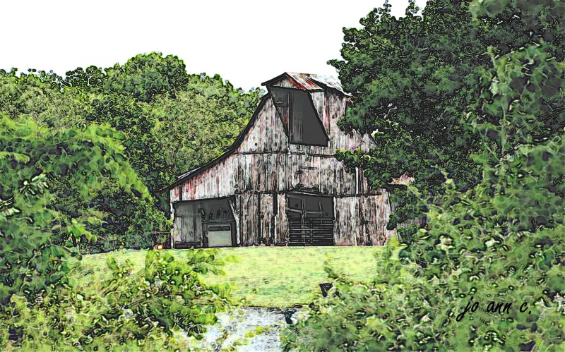 Old Barn....Man Made