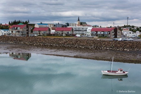 little fishing town in Iceland