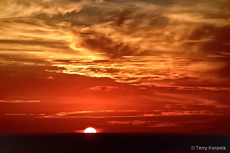 Pacific Sunset - ID: 15278317 © Terry Korpela
