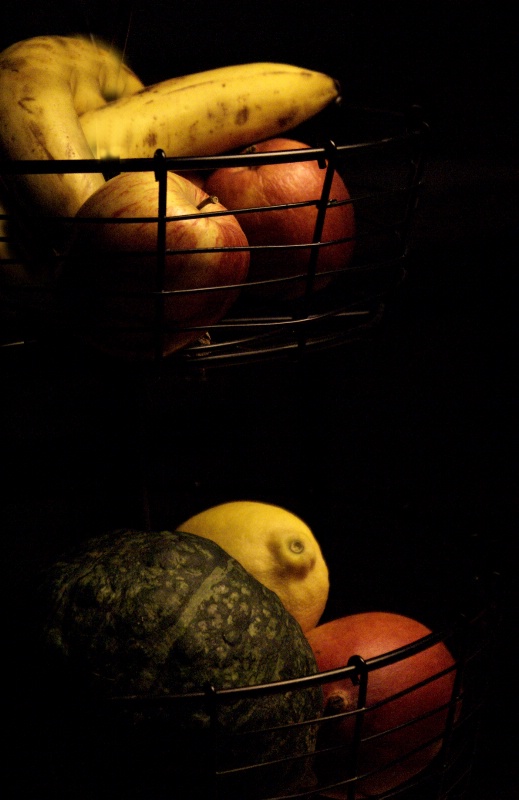 Fruit in the rack