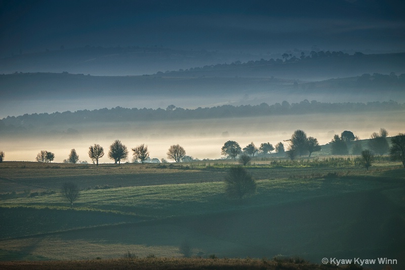 Misty Morning of Aung Ban