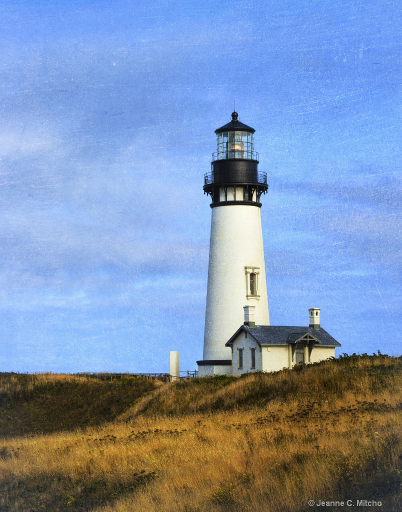 Yaquina Head Lighthouse - ID: 15284667 © Jeanne C. Mitcho