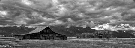 Moulton Barn and Tetons