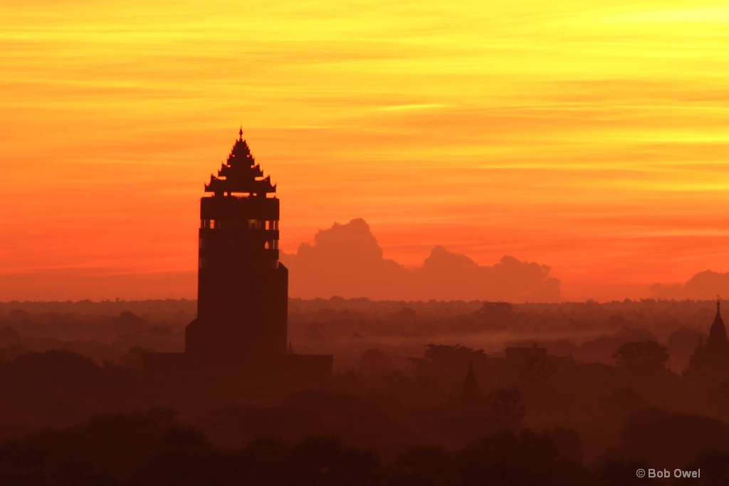 Bagan Temple sunrise
