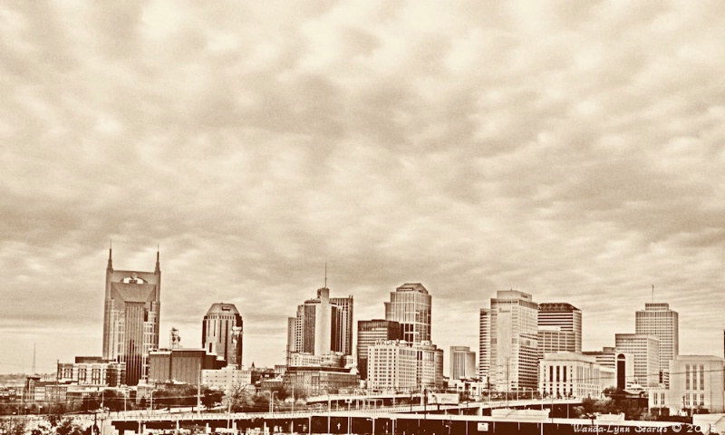 Vintage Nashville Skyline 