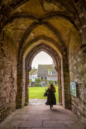 Medieval Arch, Llanthony Priory