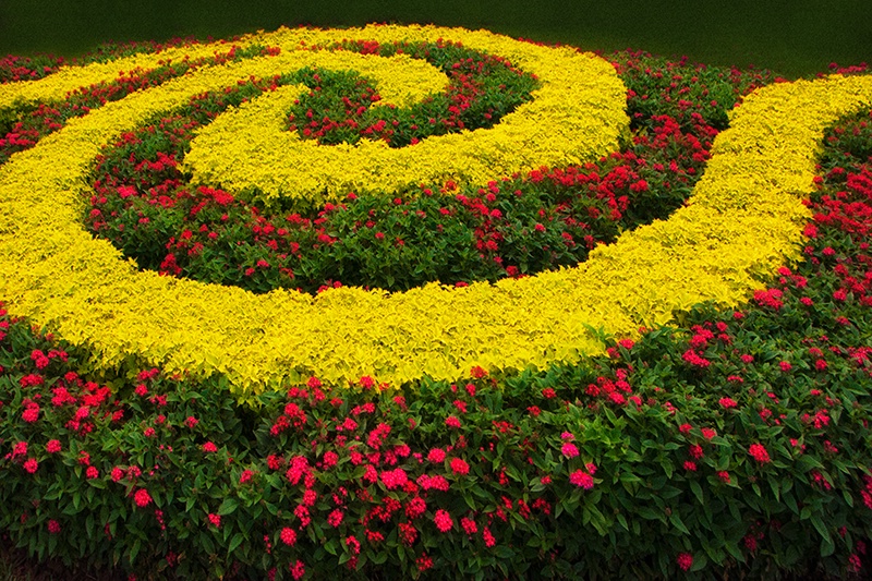 Flower Garden Spiral