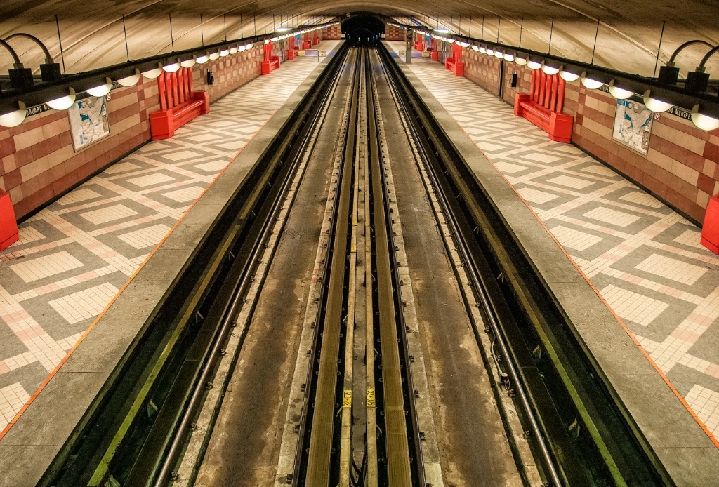 Montreal Metro Station