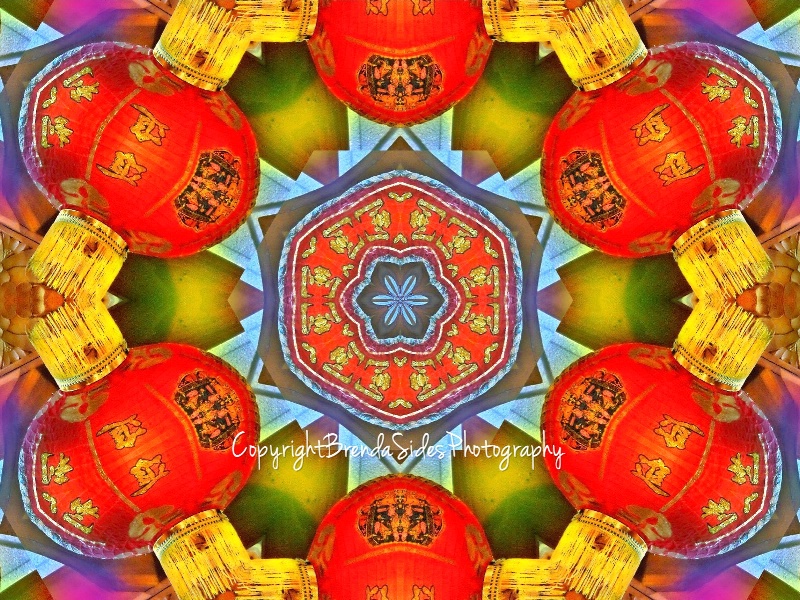 ~Chinese Lantern Abstract~