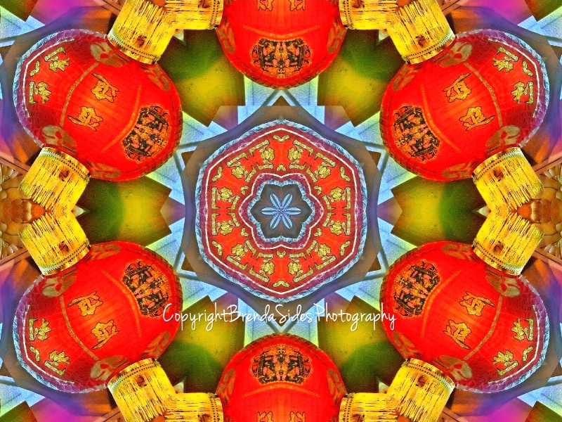 ~Chinese Lantern Abstract~