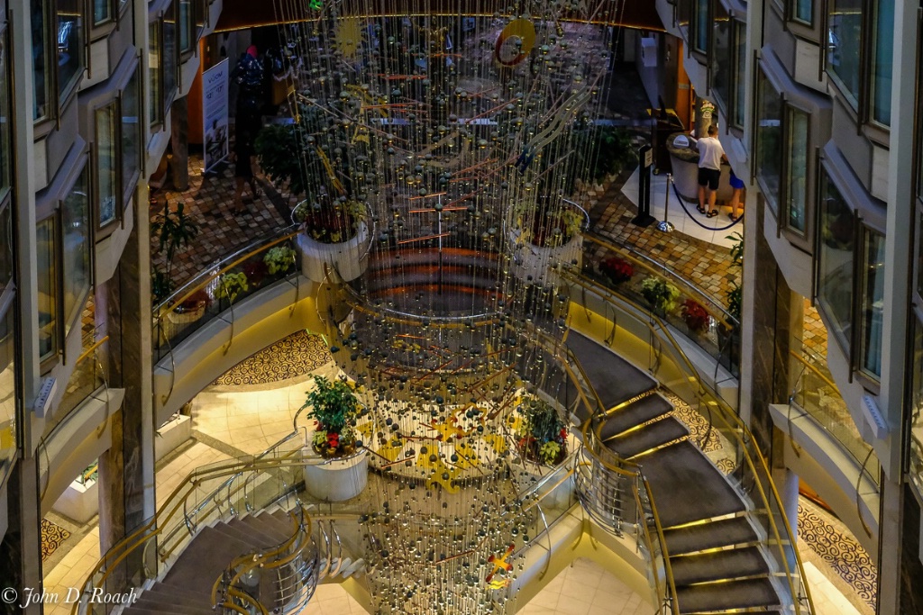 Grand Stair Cases - Navigator of the Seas