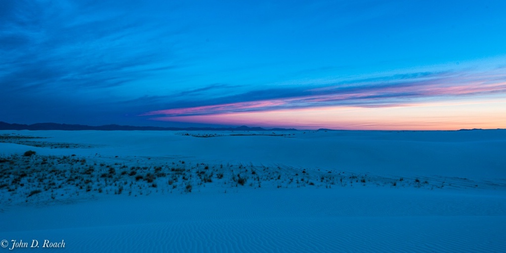 White Sands Morning - ID: 15297968 © John D. Roach