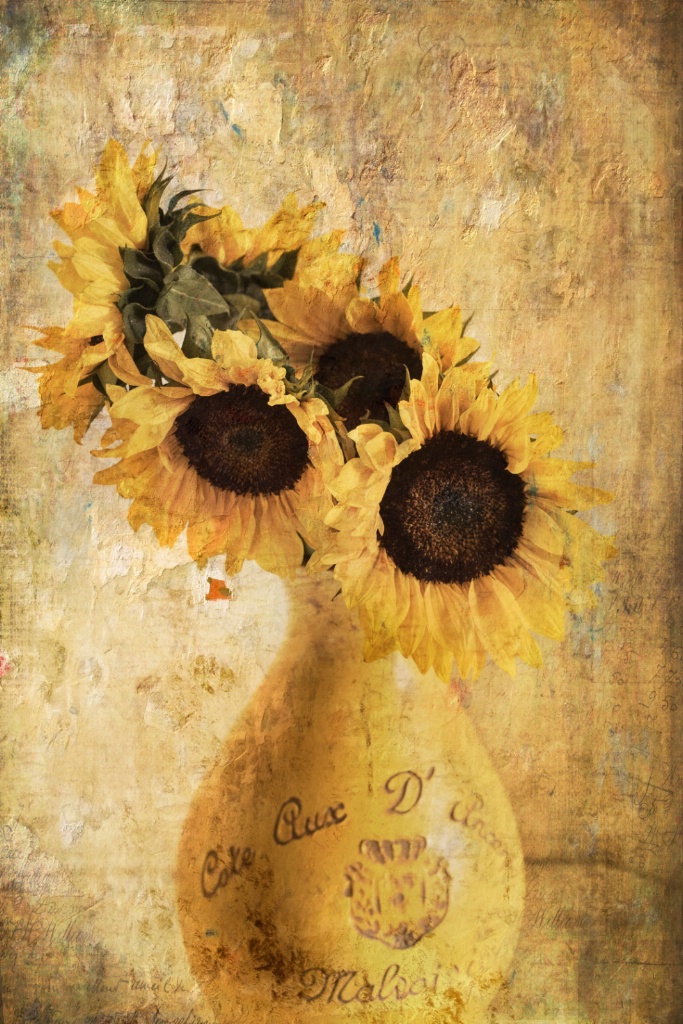 Suns in a Yellow Vase