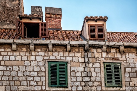 Dubrovnik Attic Windows