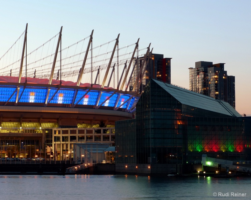 Stadium lighting, Vancouver BC