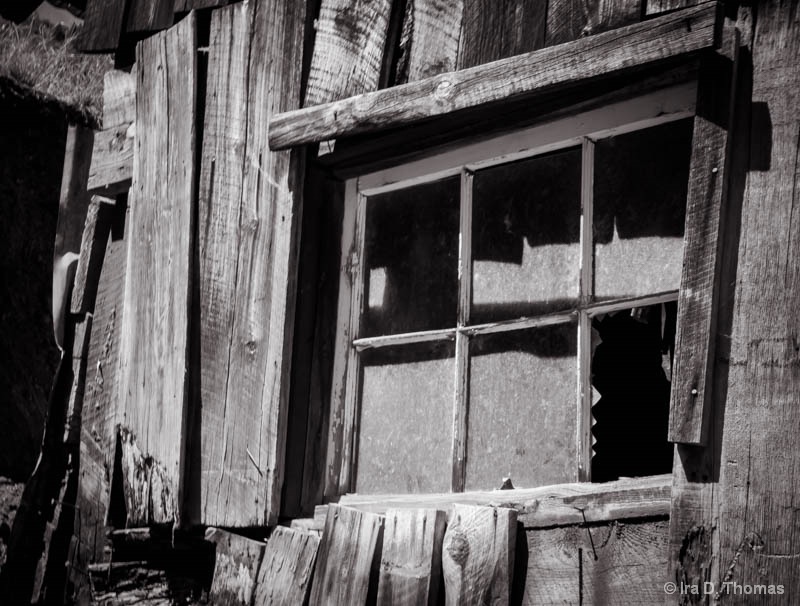 Busted Window  Jerome, AZ 2014