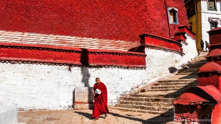 Another day at the Ganden Monastery, Tibet