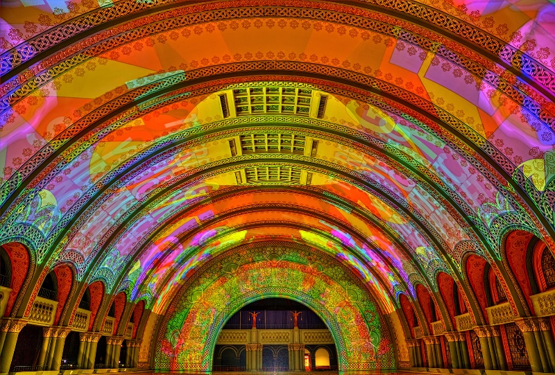 Colorful Light Show