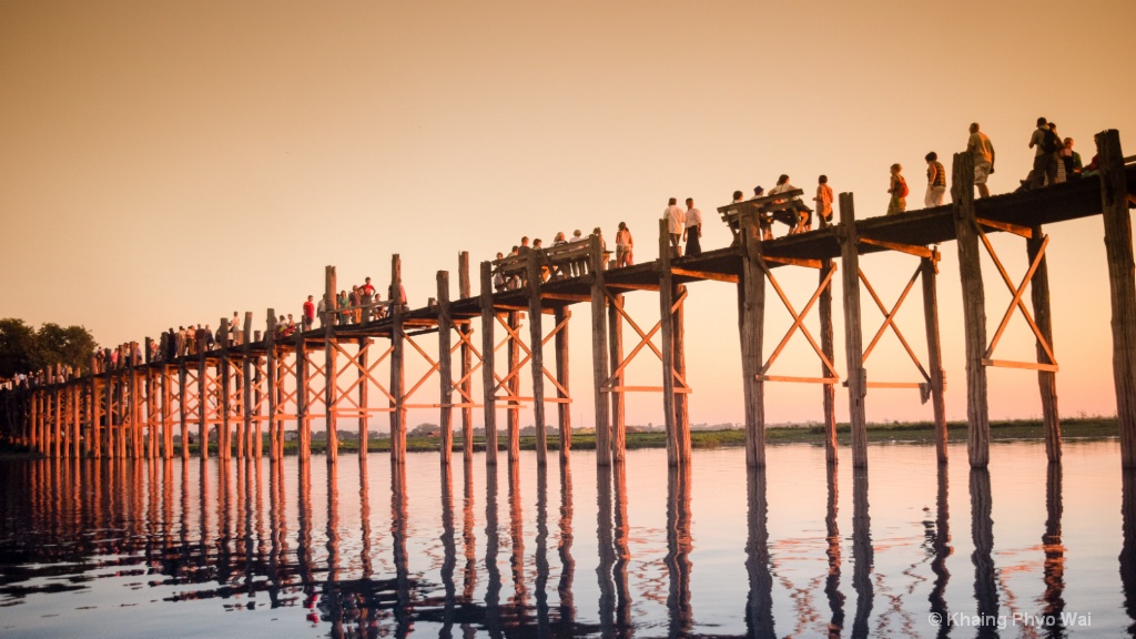 U Bein Bridge Mandalay