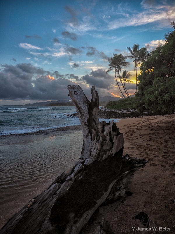 North Shore Sunset Kauai, HI